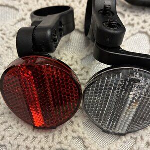 175 Bicycle Reflectors and Bell, NWOT